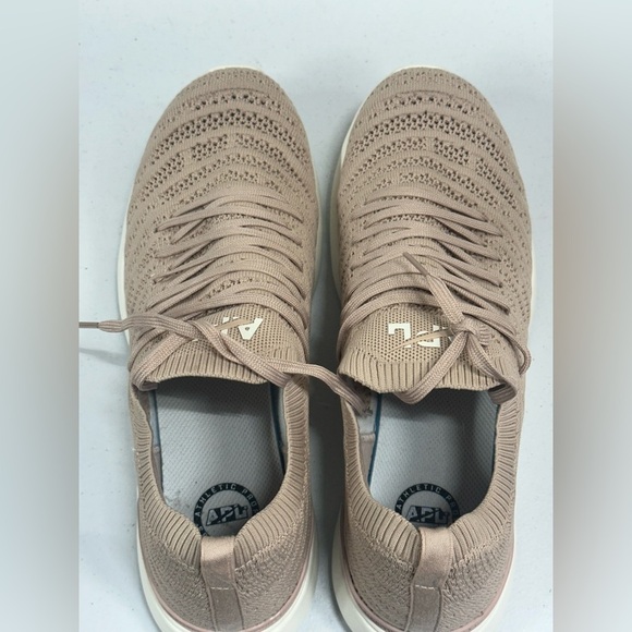 APL TechLoom Wave Knit Sneakers Women’s 11 Pink Taupe Running Walking Shoes - Picture 6 of 8